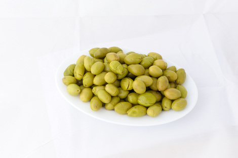 Green Nafplion olives