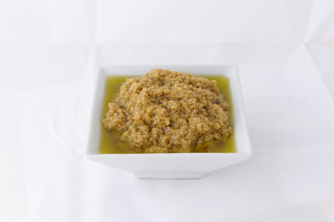 Green olive paste