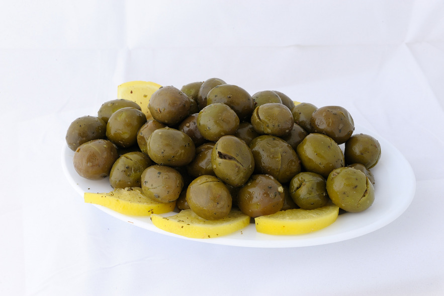 GREEN CRACKED MARINATED