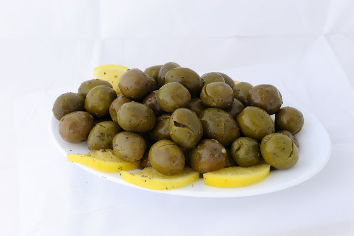 GREEN CRACKED MARINATED